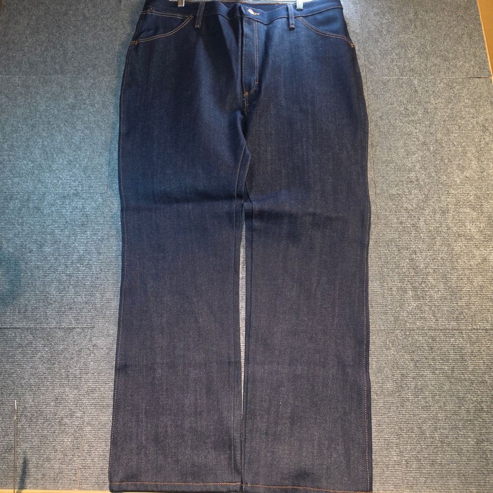 Red Kap Jeans Men 40x32 Dark Indigo Blue Excellent Straight Leg Workwear PD52DN0